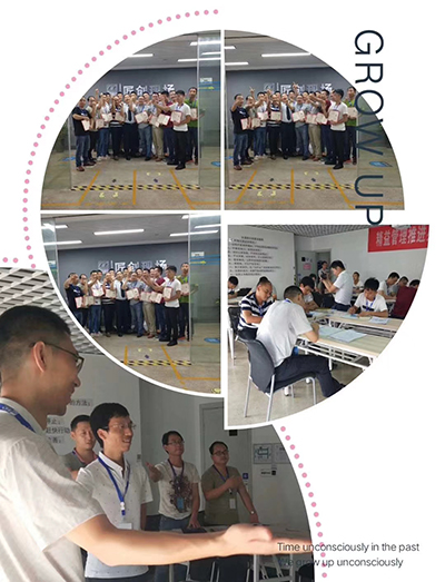 現場考試及全體留影