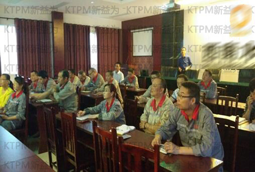 德勝水泥精益輔導(dǎo)現(xiàn)場(chǎng)